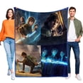 thumbnail image 4 of Percy Jackson Blanket Flannel Soft Sofa Bed Throw for Sofa Birthday Gift, 4 of 13