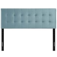 thumbnail image 3 of Ergode Lily Biscuit Tufted Full Performance Velvet Headboard - Light Blue, 3 of 5