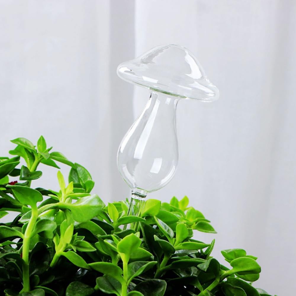 Glass Plant Flowers Water Feeder Automatic Self Watering Devices Garden Decor 