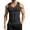 #01-Black, variant on Mens Compression Shirt , Seamless Shapewear Vest, Gynecomastia Tummy Control Undershirt, Workout Tank Top