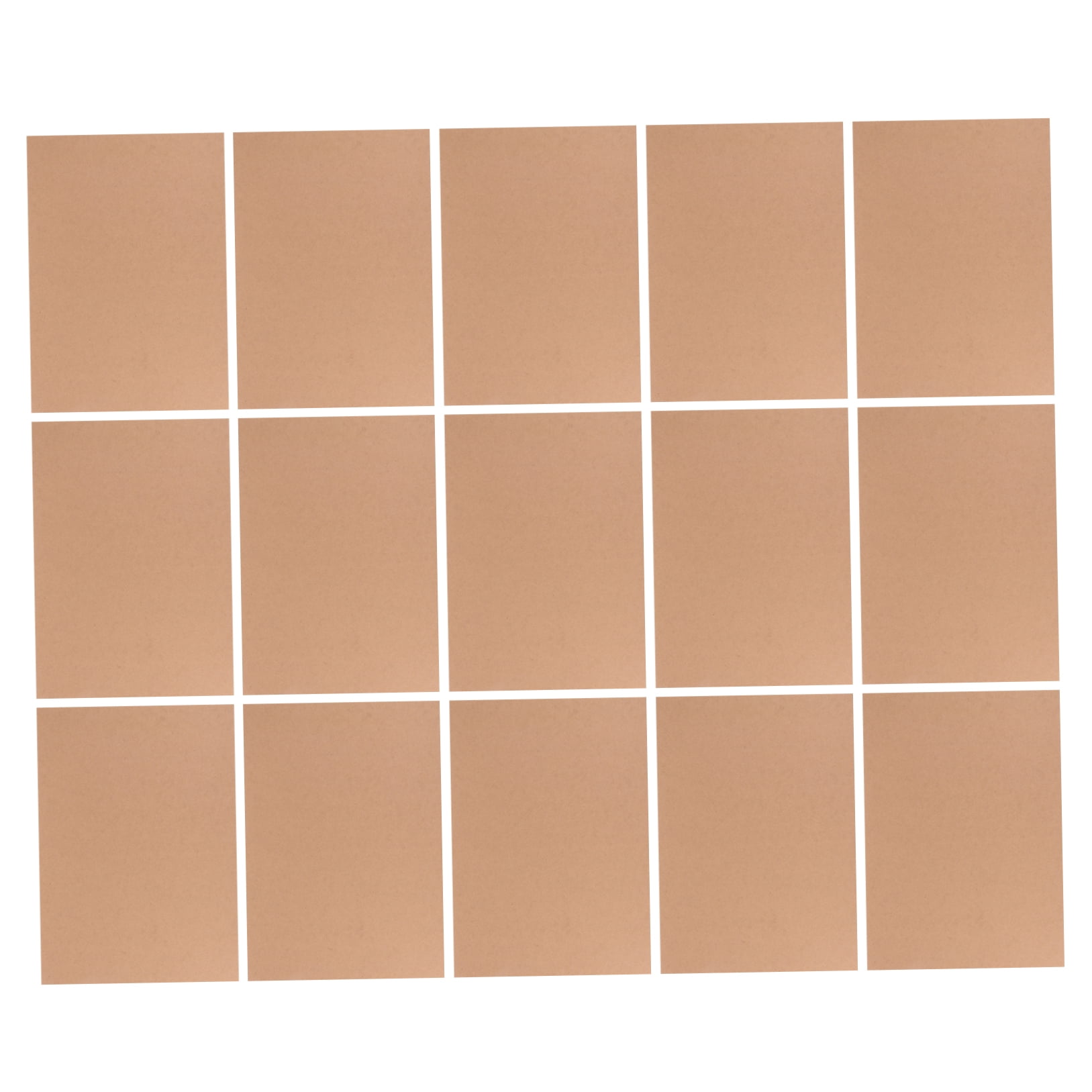 20 Pcs Creative DIY Cardboard Exquisite Kraft Bulletin Carton Student