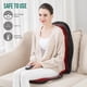 thumbnail image 4 of Snailax Back Massage Seat Cushion, Memory Foam Pad, 5 Massage Modes & 2 Heat Settings, Seat Massager multicolor, 4 of 7