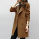 thumbnail image 1 of Women\'S Overcoat Woolen Trench Coat Ladies Winter Long Warm Jacket Outwear, 1 of 8