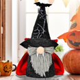 thumbnail image 2 of Moocorvic Halloween Gnomes Decorations for Home, Black Fall Gnomes Halloween Desk Decor for Bedroom Living Room, Halloween Birthday Party Decorations, 2 of 4