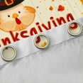 thumbnail image 4 of Manfei Rustic Farmhouse Turkey Black Out Curtains,Western Thanksgiving Day Curtains Pack of 2 (42x63 Each),Autumn Fall Pumpkin Maples Bedroom Curtains For Adults,Ultra Soft Home Decor, 4 of 6