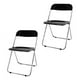 thumbnail image 1 of Set 2 Sillas EKE Life Home Acrílico Plegables Comedor Exterior Interior Color Negro, 1 of 1
