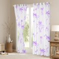 thumbnail image 3 of Castle Fairy Cartoon Bow Knot Black Out Curtains for Girls Teens,Love Heart Print Curtains Pack Of 2 (42X63 Each),Dreamy Princess Bedroom Curtains,Geometric Stripes Bedroom Decor, 3 of 6