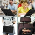 thumbnail image 6 of FIEWESEY Case for Walmart ONN 10.1 Inch Gen 3 2022 Tablet(Model:100071485) Shoulder Strap Hand Strap Rotatable Stand Kids Shockproof Case for Onn 10.1 3nd Gen+Screen Protector(Black/Black,1 Pcs), 6 of 6