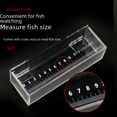 thumbnail image 5 of Caja de almacenamiento de peces transparente, dispositivo de visualización de peces, objeto pequeño de pesca, transparente con escala, caja de almacenamiento de peces salvajes de acrílico, 5 of 5