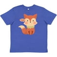 thumbnail image 3 of Inktastic Cute Fox Hello Youth T-Shirt, 3 of 5