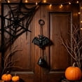 thumbnail image 4 of Miwamany Halloween Wind Chime Hanging Decor, Pumpkin Black Cat Bat Ghost Witch Ornament, Festive Door Wall Bell for Home Party Decoration, 4 of 6
