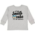 thumbnail image 3 of Inktastic Let Me Smash Cake Its My Birthday Boys Long Sleeve Toddler T-Shirt, 3 of 5