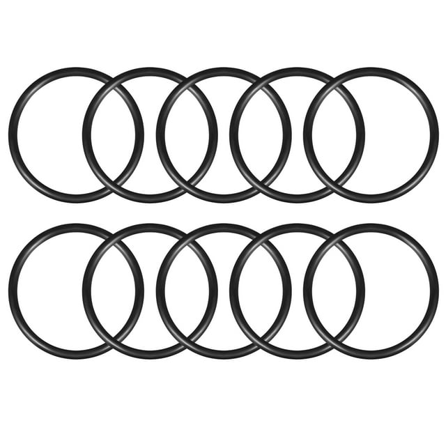 Unique Bargains O-Rings Nitrile Rubber 57mm x 67mm x 5mm Seal Rings Sealing Gasket 10pcs