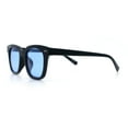 thumbnail image 6 of Mens Hipster Vintage Classic Horn Rim Hustler Plastic Sunglasses Black - Blue, 6 of 8