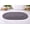 Dark Grey, variant on 100% Cotton Bath Mat – Oval, White, Reversible, Long Stapple Cotton, Easy-care Machine Washable, Delicate Cycle, Cold Water, Super Soft & Absorbent (18"X28")