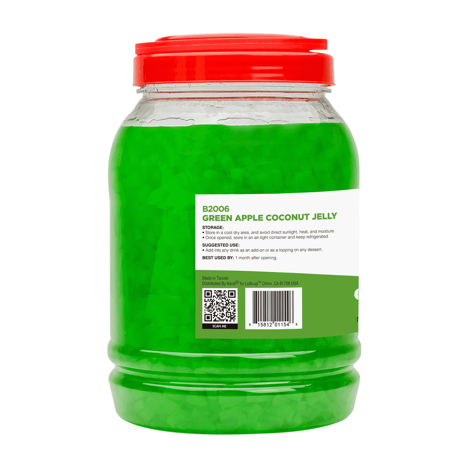 Tea Zone Green Apple Coconut Jelly (8.8 lbs)