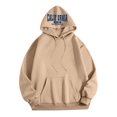thumbnail image 4 of PENGXIANG Sweat-Shirt à Capuche à Doublure Thermique Graphique pour Femme, 4 of 5