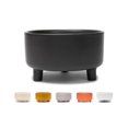 thumbnail image 1 of Waggo Uplift Cuenco De Cerámica Para Perros Para Razas Pequeñas, Medianas Y Grandes, Pesado Y Duradero, Plato De Agua Y Comida Para Mascotas, Apto Para Lavavajillas, Comedero Elevado Moderno (Negro Me, 1 of 5