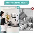thumbnail image 2 of FLINT - Under Cabinet Paper Towel Holder For Kitchen, Bathroom, Sus304 Stainless Steel, 2 of 6