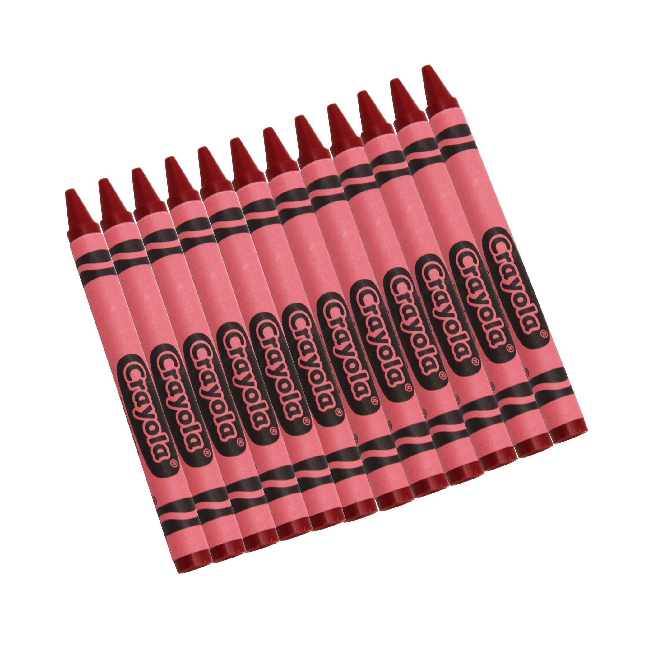 Crayola Bulk Crayons, Red, Regular Size, 12 Per Box, 12 Boxes