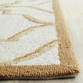 thumbnail image 3 of SAFAVIEH Four Seasons Nowell Geometric Polyester Area Rug, Ivory/Tan, 8' x 10', 3 of 6