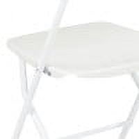 Flash Furniture Hercules Series Plastic Folding Event Chairs for Adults, Set of 10, White