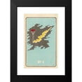 thumbnail image 2 of Jinta Hirayama 11x14 Black Modern Framed Museum Art Print Titled - Illustrated Catalogue of Daylight Bomb Shells No. 4 (1883), 2 of 5