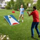 thumbnail image 2 of Costway Juego de tablero de Cornhole de 90 x 60 cm con patas plegables y asa lateral. Incluye 8 bolsas de frijoles., 2 of 3
