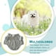 thumbnail image 3 of Greeniant Camisa para perros Ropa exquisita para cachorros Suministros para mascotas pequeñas Tela Sin hebillas Ropa para mascotas de estilo simple Negro Type3 NO3 Greeniant PT003821-35B, 3 of 6