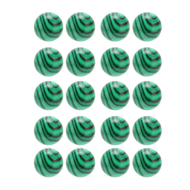 20 piezas de cabujones semicirculares de 8mm/0,3 pulgadas con parte trasera plana, piedras de malaquita, Semi cuentas para fabricación de joyas DIY