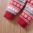 thumbnail image 4 of Emy Dola Baby Girl 1st Xmas Clothes Newborn Infant Girls First Christmas Ruffle Romper+ Floral Pants + Headband + Rose Hat Outfit Sets, 4 of 4