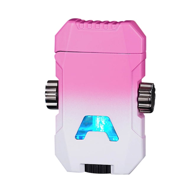 sdhkgrrt Briquet Torche Coupe-Vent à Moins de 5 $, Briquet Torche Coupe-Vent, Briquet à Flamme à Gaz Butane, Hauteur de Flamme Réglable, Briquet Utilitaire Portable Rechargeable, Outil de Grillade de Camping en Plein Air
