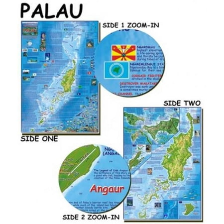 Franko Maps - Palau Map