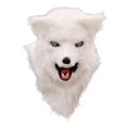 thumbnail image 1 of Máscara de de peluche, máscara de cabeza completa de animal realista, disfraz de Halloween para fiesta, cosplay, decoración navideña, 1 of 8