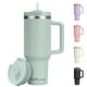 thumbnail image 1 of Vaso Labulabla de 1.2 L con mango de acero inoxidable Blue Haze, 1 of 6