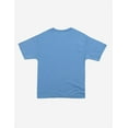 thumbnail image 2 of Bi-blend Youth Mega-Tee | 3250 | Light Blue Heather | Medium, 2 of 6
