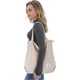 thumbnail image 4 of Thicken Corduroy Totes Bag Extra Large Capacity Handbags Shoulder Bags with Zipper Cord Tote Bag for Women Ladies Girls Casual Shopping Bag for Work S, 4 of 4