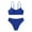 K-Blue, variant on 2025 Girls Swimwear Girl's Two Piece Swimsuit Bathing Suit for Size 12 Sport High Waist Bikini Girls Youth Swim Suits Set Bathing Suit Swimsuit Bathing Suits Thin
