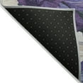 thumbnail image 3 of Addison Rugs Chantille Indoor/Outdoor Transitional Floral Purple Washable Rectangle Rug, 5' x 7'6", 3 of 6
