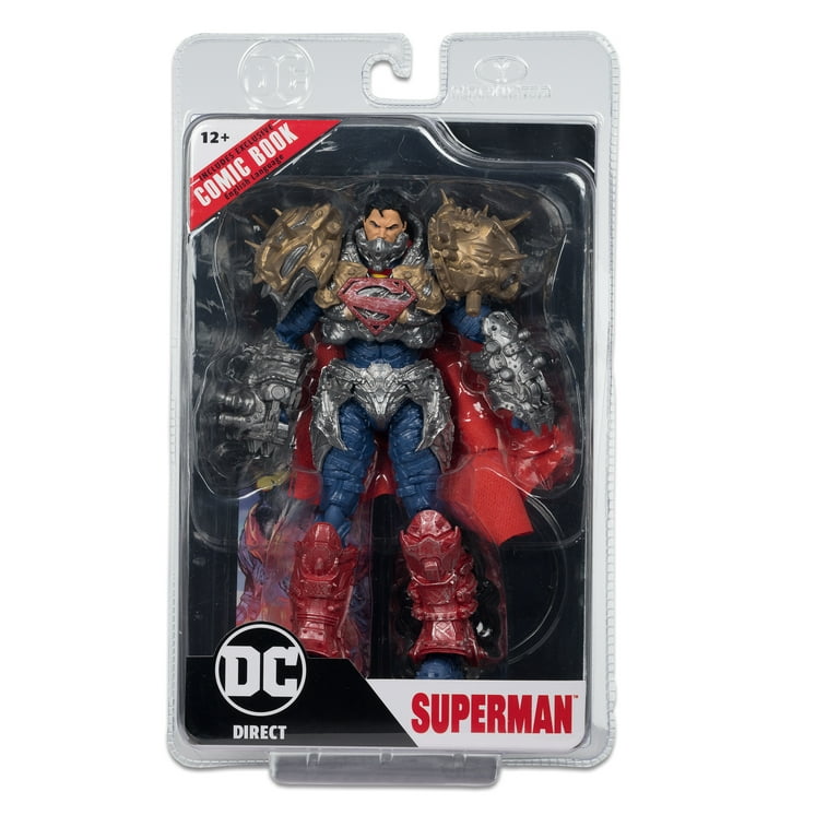 DC Direct Page Punchers, Superman 7in Action Figure with Comic