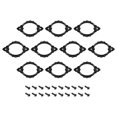 thumbnail image 1 of Soportes de Metal Unique Bargains 68x44mm 24uds Etiqueta Negro, 1 of 6