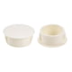 thumbnail image 1 of Tapones para agujeros Unique Bargains Plástico Negro 19mm con bloqueo a presión para cubrir tubos de agujeros tipo panel 50Pcs Blanco 20mm(13/16-pulgadas) 25, 1 of 3