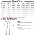 thumbnail image 3 of Fengqque Women's Solid Color Fashion Casual Elastic Waist Slim Fit Capri Pants Sweatpants with Pockets Sky Blue-A 8(L), 3 of 7