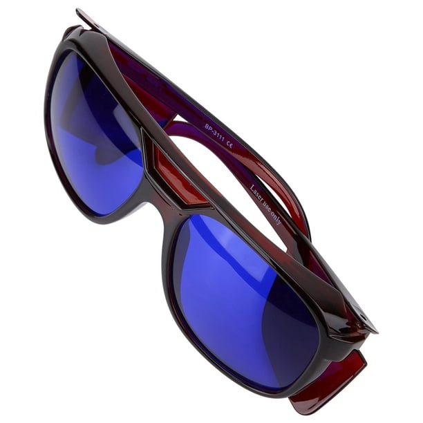 Gafas de protección, rojas, 650 nm, 660 nm, gafas antiinfrarrojas, gafas de protección láser diseñadas a medida
