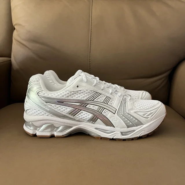A.P.C. x ASICS Gel Kayano 14 - White/Pure Silver 1203A727-100 Size M9.5/W11