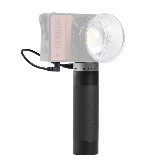 Battery handle,1/4 Inch Built-in Battery W100 Video Battery Handle Cl60 Cl100 Battery With Screw D-tap Type-c Built-in Battery Cl60 Inch Screw Cl100 W60 Video Lamp D-tap Type-c With 1/4