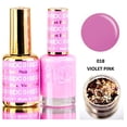 thumbnail image 2 of Set de esmaltes de uñas DAISY DND DC Pinks 15 ml con purpurina, 2 of 2