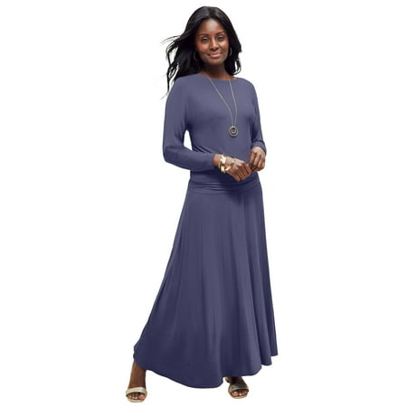 Jessica London Women's Plus Size 2-Piece Dolman Sleeve Skirt Set