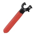 thumbnail image 4 of Unique Bargains Clé à Mandrin Collet Clé pour ER25M Serrage Écrou Fraiseuse Tour Mandrin Porte Outil avec Poignée Antidérapante Rouge 2pcs, 4 of 4