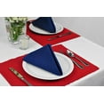 thumbnail image 2 of DII Tango Red Ribbed Placemat (Set of 6), 2 of 2